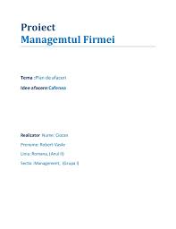 Rezumatul planului de afacere ideea de afacere este deschiderea unui restaurant cu profil de alimentaţie naturala în bălţi, destinat publicului larg. Plan De Afaceri