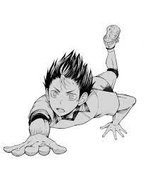 Check spelling or type a new query. Nishinoya Haikyuu Black And White Novocom Top