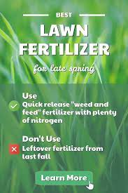 Best Lawn Fertilizer For Late Spring And How To Apply It Lawn Fertilizer Spring Lawn Care Lawn