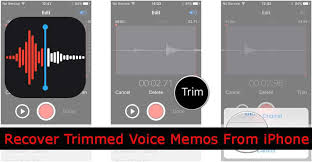 When you record a voice memo on iphone, you can choose the desired this solution is only working for iphone or ipad running in ios before 13/14, like ios 12, 11, etc. 3 Solutions To Recover Trimmed Voice Memos From Iphone
