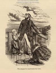 Been plucked but i'm still kicking. Illustration To Accompany The Poem The Wreck Of The Hesperus C 1880 Maine Memory Network
