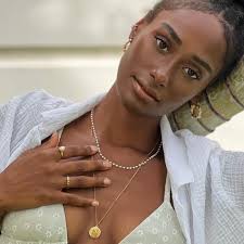 博客來-ELLIE VAIL 邁阿密防水珠寶經典立體金色古巴鍊Liam Cuban