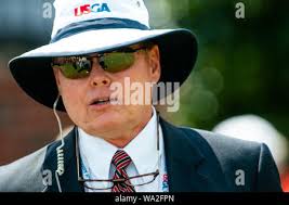 Village Of Pinehurst, United States. 16th June, 2024. Bryson DeChambeau of  the United States shows off the championship trophy to fans after winning  the 124th US Open golf championship at Pinehurst Resort