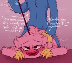 Forbidden Huggy Wuggy Kissy Missy - Rule 34 Moments