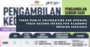 Ump prospectus 2020.estimated reading time: These Public Universities Are Opening Their Second Intake For Academic Session 2020 2021