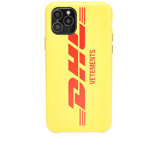 Dhl is a global logistics company providing international express mail services, is now a division of the deutsche post. Vetements Dhl Logo Iphone 11 Pro Case Yellow End
