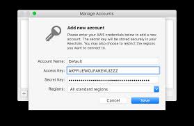 Set Up Aws Credentials And Connect To Amazon Glacier Freeze For Amazon Glacier Backup And Restore Archives On Your Mac