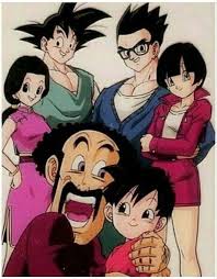 Chi Chi Goku Gohan Videl Hercule Pan Dragonball Series Dragon Dragon Ball Gohan