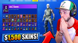 You can see yesterday's item shop here. Ali A S 1 500 Skin Collection Fortnite Battle Royale Rare Skins Youtube
