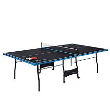 Amazon Com Md Sports Table Tennis Set Regulation Ping Pong Table With Net Paddles And Balls 8 Pieces Black Table Tennis Set Ping Pong Table Ping Pong