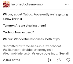 Dream smp quotes & transcripts where i'll put transcripts i've made from dream smp clips and episodes. Dino Slimecicle Dtiys Pinned On Twitter Consider Following More Incorrect Quotes Yeye Sbifanart Dsmp Dsmpfanart Tommyinnitfanart Wilbursootfanart Https T Co Watfykuo3a