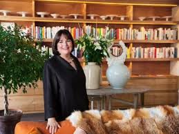The Barefoot Contessa S Home Cookbook Library Was Designed To Inspire Ina Garten Cookbooks Ina Garten Barefoot Contessa