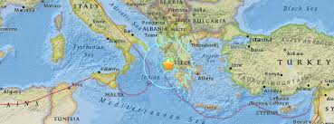Strong And Shallow M6 5 Earthquake Hits Near The West Coast Of Greece In 2020 Troy Ancient Troy Modern Map