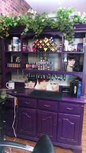 This Could Work Out Perfectly Perhaps Pastel Blue Or White Turn Into Color Bar And Storage For Current Produ Salon Decor Beauty Salon Decor Home Hair Salons