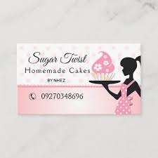 Video guide on business card making. Bakery Handmade Cakes Pastry Handmade Business Card Zazzle Com Bakery Business Cards Templates Handmade Business Cards Cake Business Cards