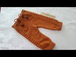 Orgu Pantolon Yapilisi Youtube Bebek Pantolon Baby Knitting Patterns Orgu