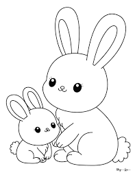 Bunny Coloring Pages | Skip To My Lou