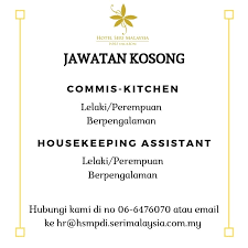 This entry was posted in jawatan kosong kerajaan, johor, kedah, kelantan, kuala lumpur, labuan, melaka, negeri sembilan, pahang, perak, perlis, pulau pinang, putrajaya, sabah, sarawak, selangor. Jawatan Kosong Hotel Seri Malaysia Port Dickson ÙÙŠØ³Ø¨ÙˆÙƒ