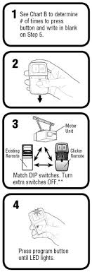 how to program the chamberlain garage door remote klik1u