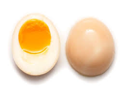 Tiny eggs on the stick. Ramen Egg Sousvide