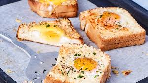 Toast Au Four Aux œufs Et Au Fromage Volg