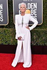 She is the recipient of several accolades, including a bafta award, two golden globe awards, a primetime emmy award nomination and a sag award nomination. Jamie Lee Curtis Blasts Fiji Water Girl Golden Globes Marketing Ploy Wonderwall Com