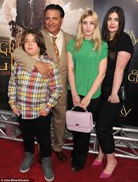 Marivi lorido garcia is the mother of four children. Dominik Garcia Lorido Supports Her Father Andy Garcia At Film Premiere Daily Mail Online
