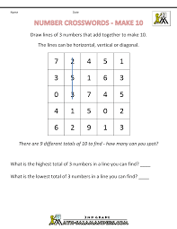 2nd grade math worksheets consist of visual simulations to help your child visualize concepts being taught, i.e., 'see things in action', and reinforce their learning. Math Puzzles Printable 2nd Grade