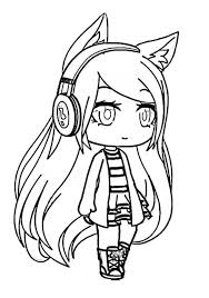 Explora el hermoso mundo del juego con nuestras páginas para colorear gacha life. Gacha Life Ter Artes Marciais Para Colorir Imprimir E Desenhar Colorir Me