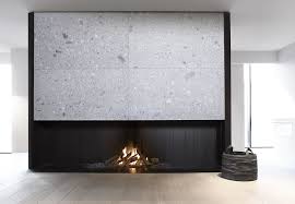 Fire Place With Ceppo Di Gre Natural Stone By De Puydt Haarden Fireplace Home Fireplace Interior Design
