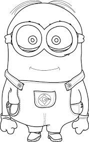 This coloring page features a picture of minion happy halloween to color. Minions Coloring Pages Wecoloringpage Minions Coloring Pages Disney Coloring Pages Halloween Coloring Pages