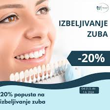 20% popusta na sve vrste izbeljivanja Promo cena važi od 21.5. do 1.6.2024.
