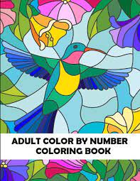 Background is not much about, but there are other details to be taken care of such as the grass in the hands of the human figure. Amazon Com Adult Color By Number Coloring Book Large Print Birds Flowers Animals And Pretty Patterns Adult Coloring By Numbers 9781655896835 Ivy Blossom Books