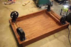 Work table caster wheels and kitchen prep table casters. Diy Industrial Factory Cart Coffee Table Plans By Rogue Engineer Handmade With Ashley Cart Coffee Table Coffee Table Plans Coffee Table With Wheels