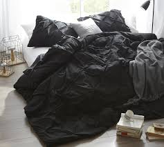 Get free shipping on our bedding sets for twin xl, twin, full, and queen sizes. Black Pin Tuck Twin Size Duvet Cover Oversized For Softest Bedding Comforters Twin Xl