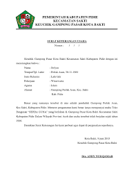 20 kumpulan contoh surat izin sekolah yang benar. Surat Keterangan Usaha