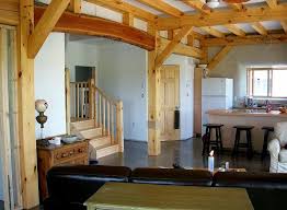 We would then live in this for a year or two while we save and then build the main residence (straw bale as well, but not a shop, an actual house) post and beam with straw bale infill. This Is Actually 24x36 Strawbale House Awesome I Love The Contrast Of The Paint And Beams House Cob House Earthship Home
