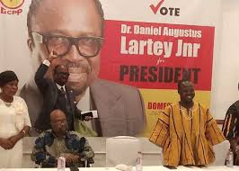 GCPP elects Dr. Daniel Augustus Lartey Jnr. as flagbearer