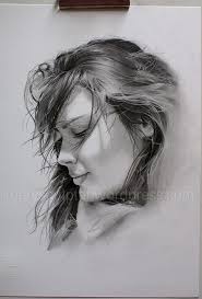 Finally A New Portrait Drawing Portrait Drawing Realistic Drawings Portrait Sketches