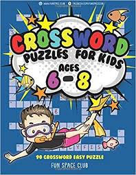 Crossword Puzzles For Kids Ages 6 8 90 Crossword Easy Puzzle Books Crossword And Word Search Puzzle Books Puzzle Books Puzzles For Kids Kids Activity Books