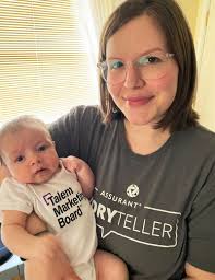 Today is my first day back to work after having our sweet baby boy, Andrew! 