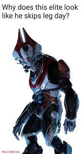 O Xrhsths Halo Memes Sto Twitter This Elite Look Like The Type Of Dude That Can T Bench Press The Bar