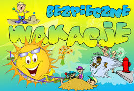 Znalezione obrazy dla zapytania KOnkurs Bezpieczne Wakacje+logo