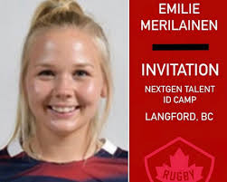 Congratulations to Acadia Athletes Emilie Merilainen & Sara Grant of  Axewomen Rugby who are invites to the Rugby Canada NextGen Talent ID Camp  in Langford, BC March 6-11th. Best of luck ladies. @