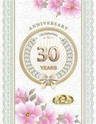 No segundo momento ela será umas sete ou oito vezes mais interessante, sedutora e irresistível do que no primeiro. 30 Years Anniversary Wedding Royalty Free Cliparts Vectors And Stock Illustration Image 51065724