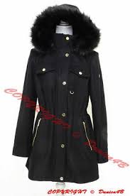 It is a must have cute jacket that will keep you feeling cute and cozy this fall and winter. Michael Michael Kors Coat Size L Wool Blend Detachable Hood Fur Trim Rrp 439 Eur 70 14 Picclick Fr
