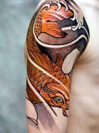 35 Traditional Japanese Koi Fish Tattoo Meaning And Designs True Colors Tatuagem De Peixe Imagens De Tatuagens Tatuagens De Manga Japonesas