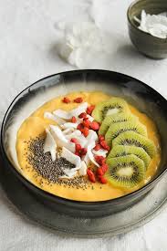 Smoothie Bowl Mangue Et Lait De Coco Vegan Sans Gluten Aime Mange Recette Recettes De Cuisine Repas Alleges Recette De Petit Dejeuner