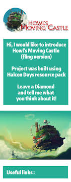 You need webgl in order to display this minecraft creation in 3d. Howl S Moving Castle Minecraft Map