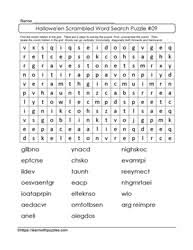 Download these printable word search puzzles for hours of word hunting fun. Word Search Puzzles Halloween Learn With Puzzles